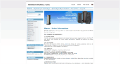 Desktop Screenshot of marxerinfo.com