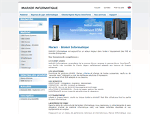 Tablet Screenshot of marxerinfo.com